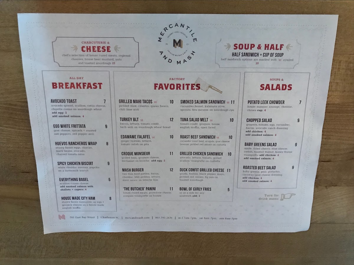 Menu Mercantile & Mash-7